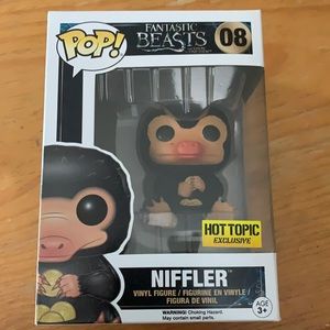 Flocked Niffler Funko Pop
